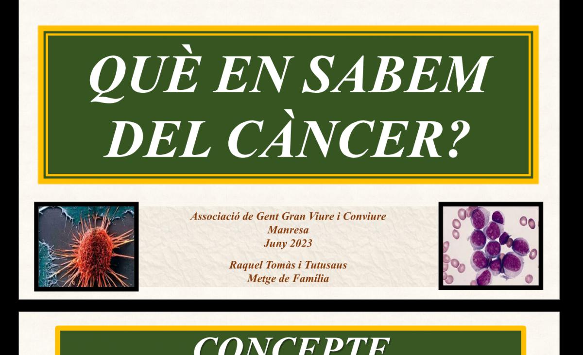Què en sabem del càncer