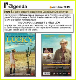 Dia internacional de les persones grans 1-10-2019